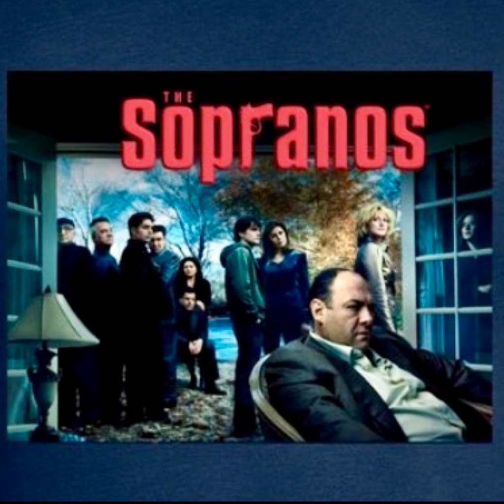 The Sopranos Graphic TShirt Navy Blue